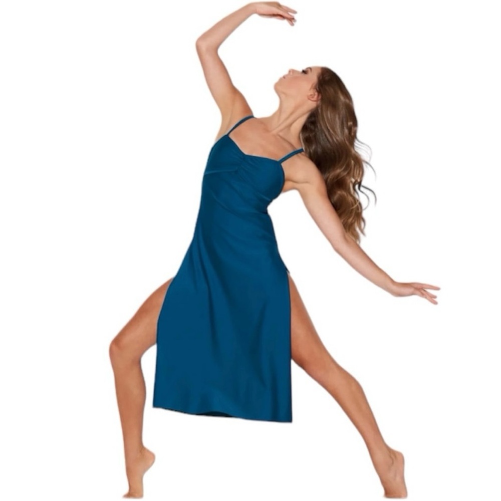 Kelle IN MY MIND Blue Dress Dance Costume